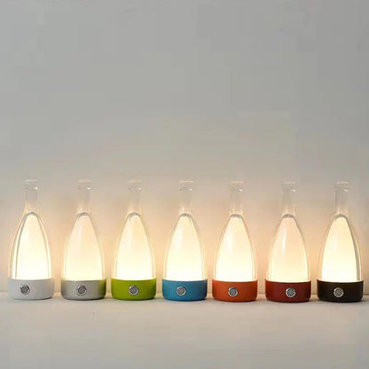 Decorative Rechargeable Wine Bottle Lamp for Relaxing Atmosphere NALANI