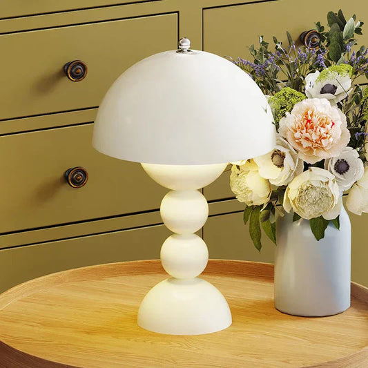 Dimmable Modern LED Table Lamp Home Decor White NALANI