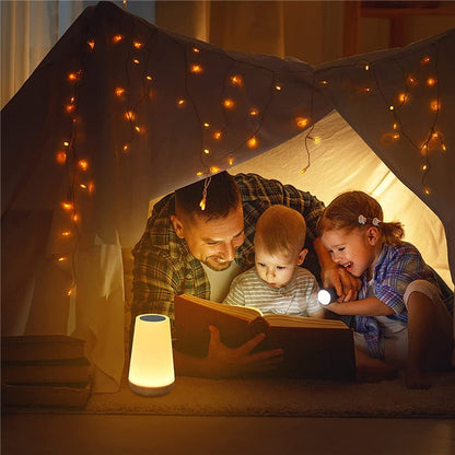 Eclipto | Touch Night Light USB Rechargeable | Sensor Light & Colour Change NALANI