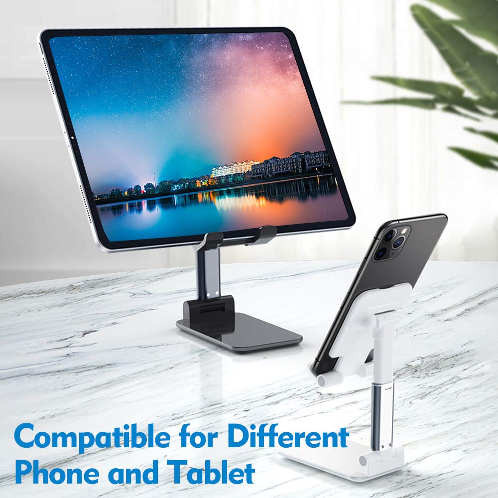 Foldable Adjustable Phone Stand With Charging Port Portable NALANI