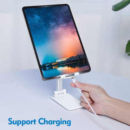 Foldable Adjustable Phone Stand With Charging Port Portable NALANI