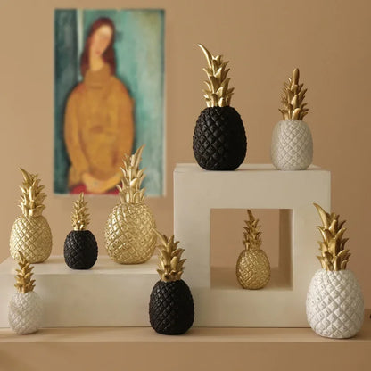 Gold Pineapple Home Decor for Tropical Elegance and Style NALANI