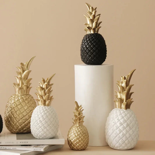 Gold Pineapple Home Decor for Tropical Elegance and Style NALANI