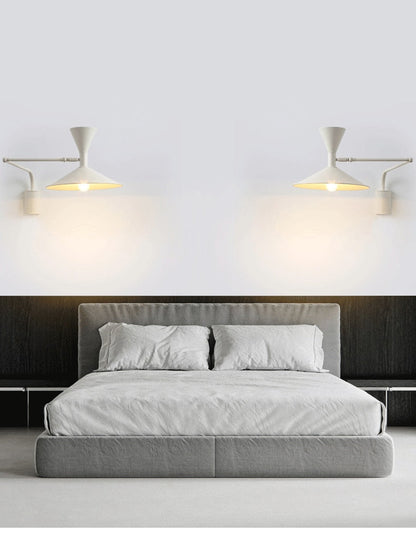 Indoor Swing Arm Wall Lamp For Bedroom And Living Room NALANI