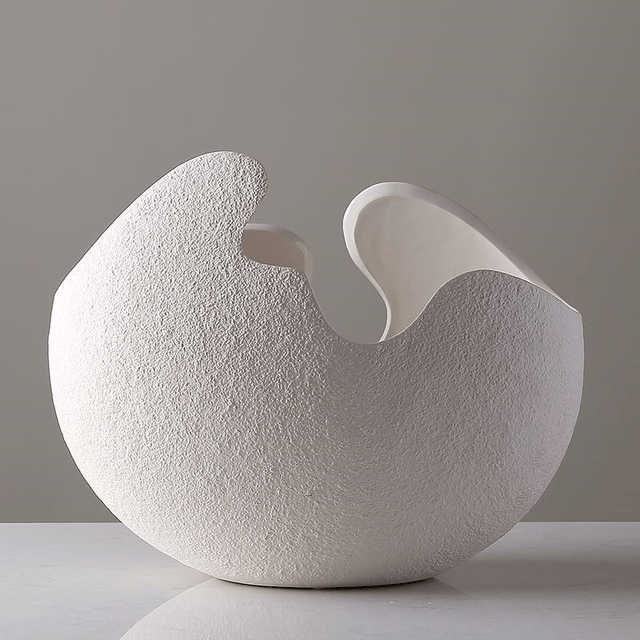 Modern Ceramic Globe Vase for Flowers and Houseplants Big NALANI