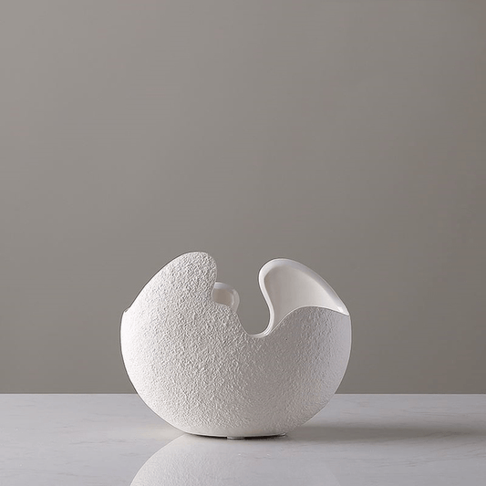 Modern Ceramic Globe Vase for Flowers and Houseplants Small NALANI