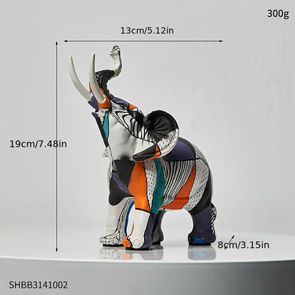 Modern Elephant Art Nordic Decor for Elegant Home Interiors NALANI