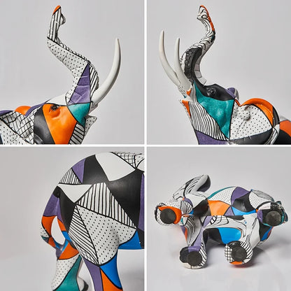 Modern Elephant Art Nordic Decor for Elegant Home Interiors NALANI