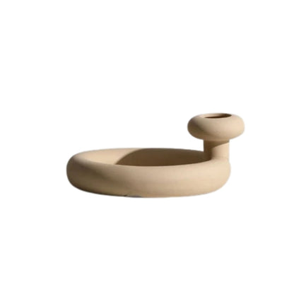Modern Minimalist Ceramic Vases and Candle Holders for Stylish Decor Abstract dish NALANI