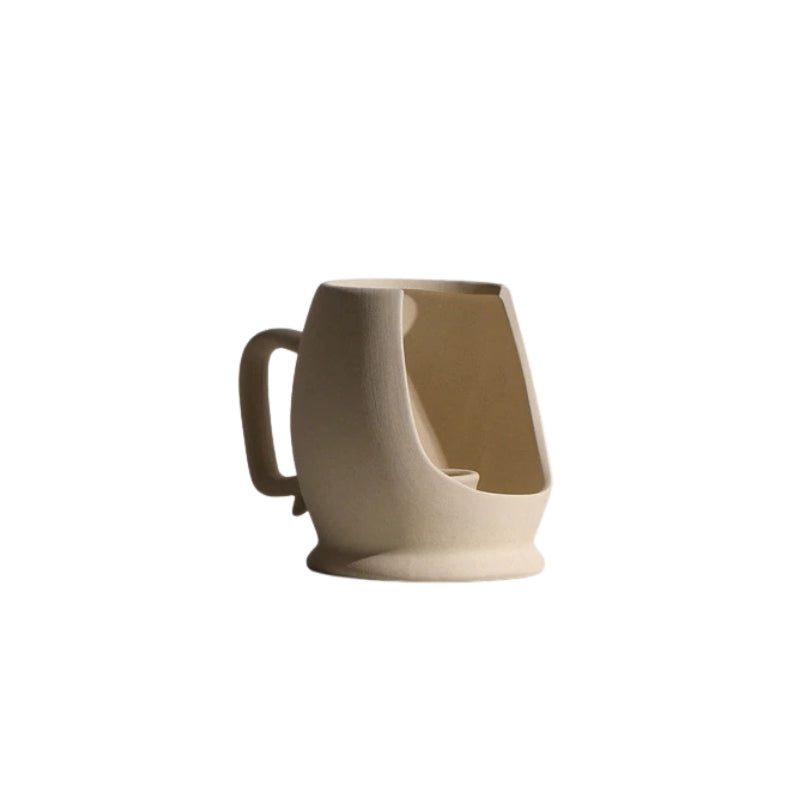 Modern Minimalist Ceramic Vases and Candle Holders for Stylish Decor Abstract candle holder NALANI