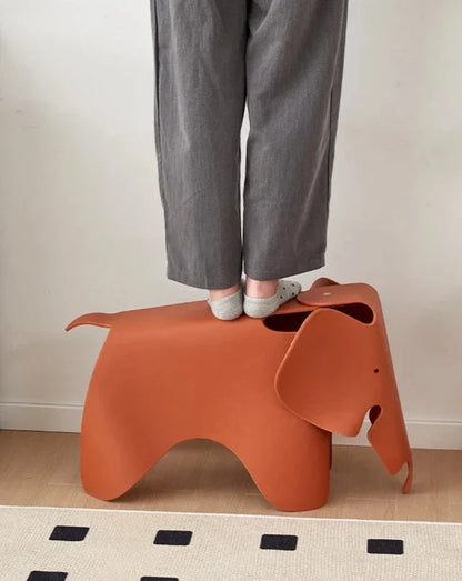 Modern Origami Elephant Stool Ottoman for Stylish Home Decor NALANI