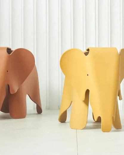 Modern Origami Elephant Stool Ottoman for Stylish Home Decor NALANI