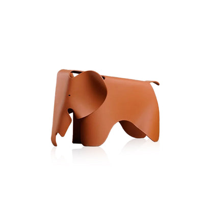 Modern Origami Elephant Stool Ottoman for Stylish Home Decor Red NALANI