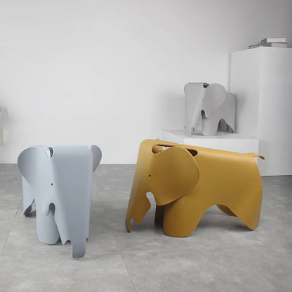 Modern Origami Elephant Stool Ottoman for Stylish Home Decor NALANI