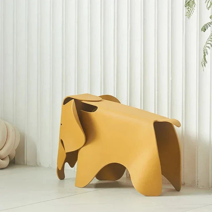 Modern Origami Elephant Stool Ottoman for Stylish Home Decor NALANI