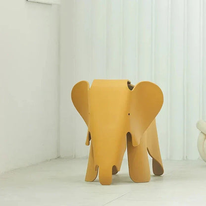 Modern Origami Elephant Stool Ottoman for Stylish Home Decor NALANI