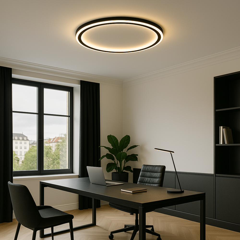 Modern Scandinavian LED Ceiling Light Dimmable for Home Decor NaLani