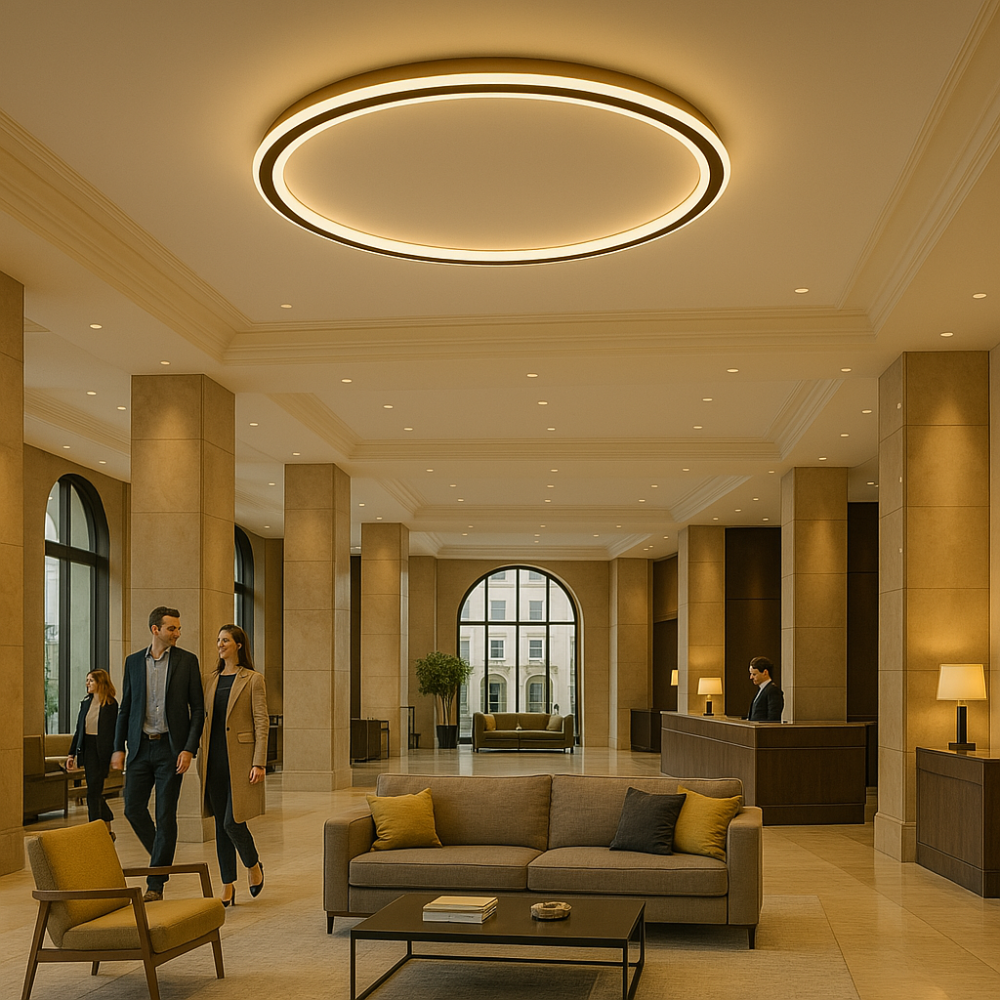 Modern Scandinavian LED Ceiling Light Dimmable for Home Decor NaLani