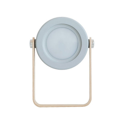 Multifunctional Foldable Camping Night Light USB Rechargeable Lamp Grey NALANI