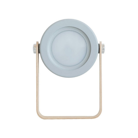 Multifunctional Foldable Camping Night Light USB Rechargeable Lamp Grey NALANI