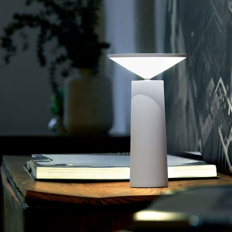 Navetti | LED Table Lamp Dimmable 360° Rotatable 2000mAh Rechargeable Battery Modern Design NALANI