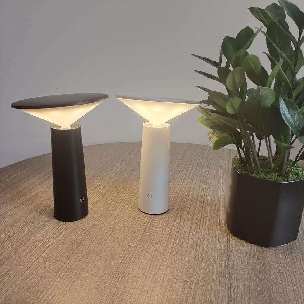Navetti | LED Table Lamp Dimmable 360° Rotatable 2000mAh Rechargeable Battery Modern Design NALANI