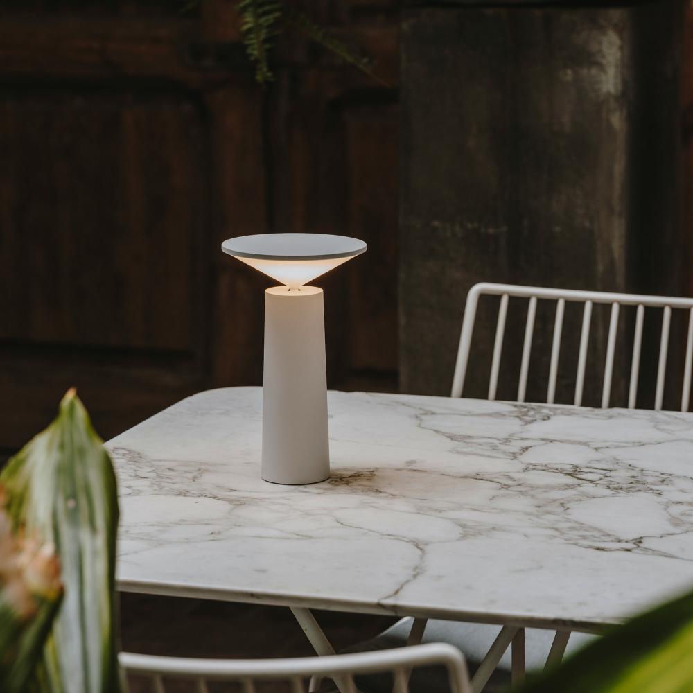 Navetti | LED Table Lamp Dimmable 360° Rotatable 2000mAh Rechargeable Battery Modern Design NALANI