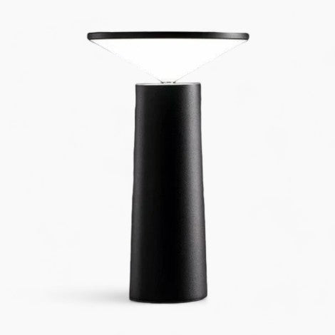 Navetti | LED Table Lamp Dimmable 360° Rotatable 2000mAh Rechargeable Battery Modern Design Black NALANI