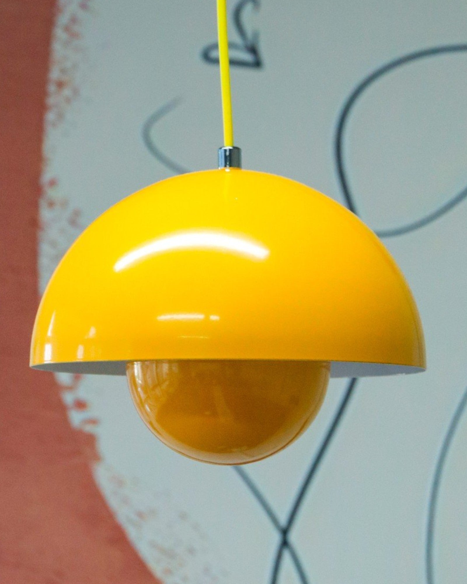 Navetti | Loft lamp Ø23cm ceiling light 16W warm white with 2m cable NALANI