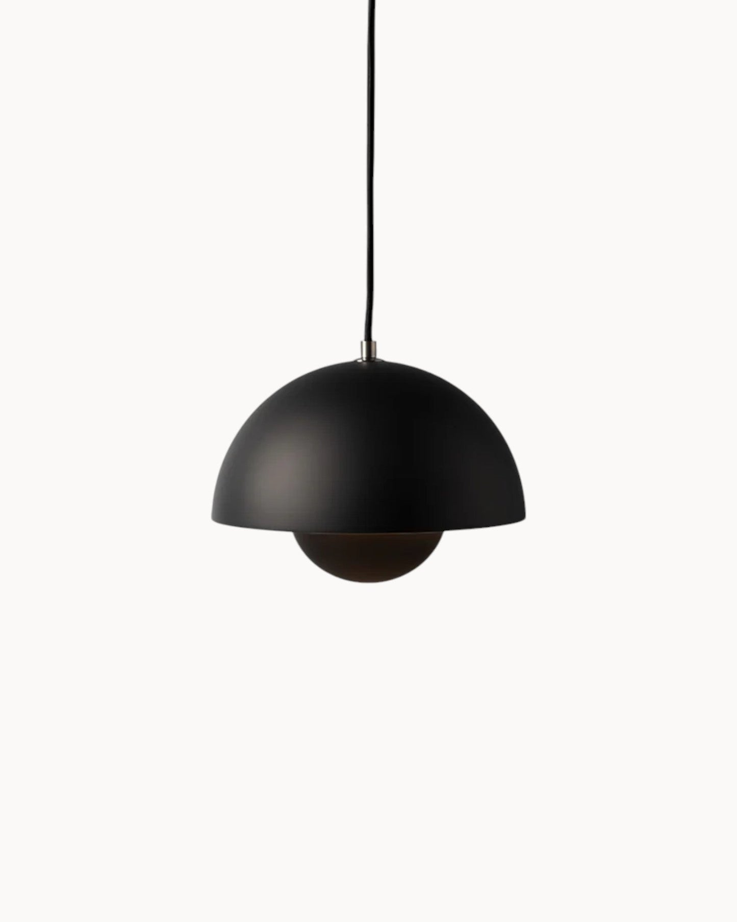 Navetti | Loft lamp Ø23cm ceiling light 16W warm white with 2m cable Black NALANI