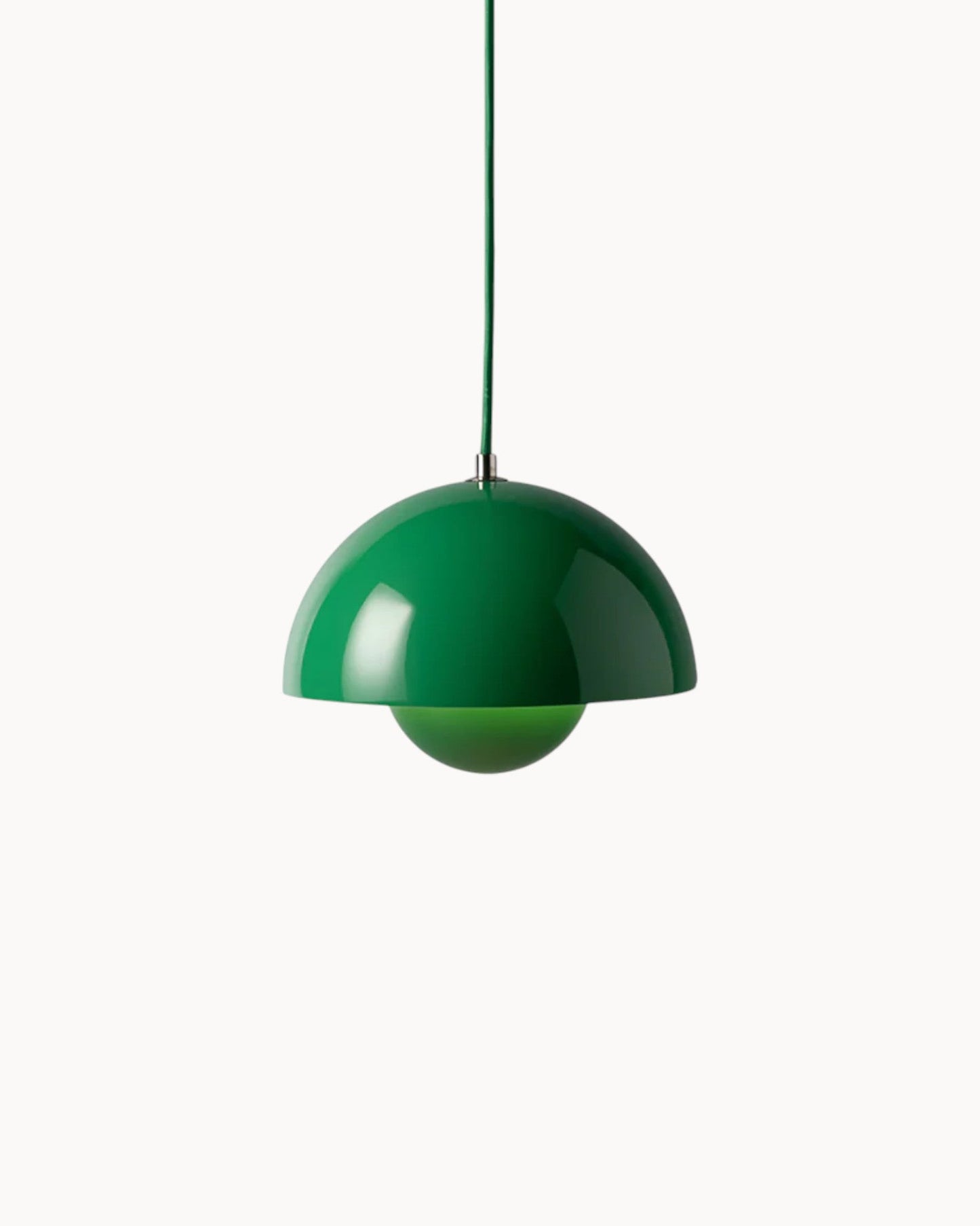 Navetti | Loft lamp Ø23cm ceiling light 16W warm white with 2m cable forest green NALANI
