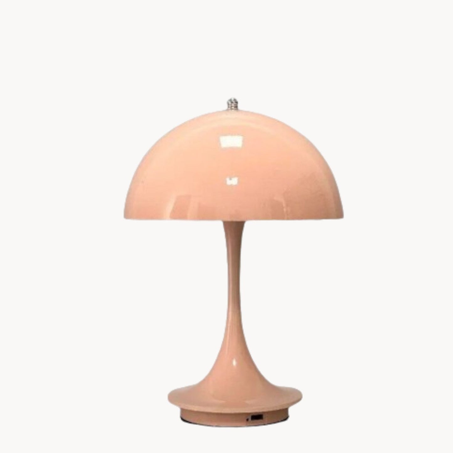 Navetti | Modern Mushroom Mimic LED Table Lamp, 2W, Touch Dimming 3000K-6000K Pink NALANI