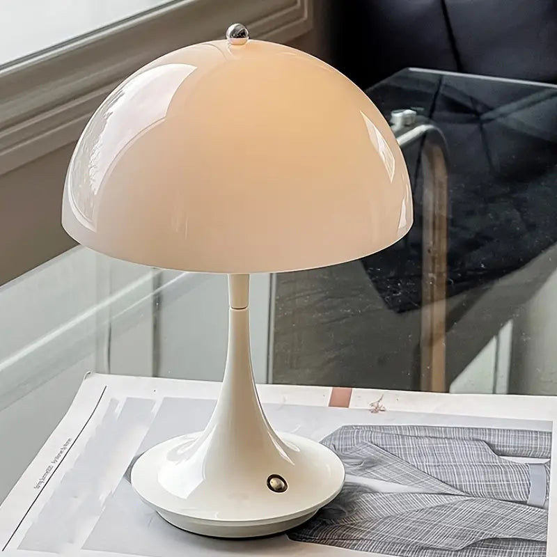 Navetti | Modern Mushroom Mimic LED Table Lamp, 2W, Touch Dimming 3000K-6000K NALANI