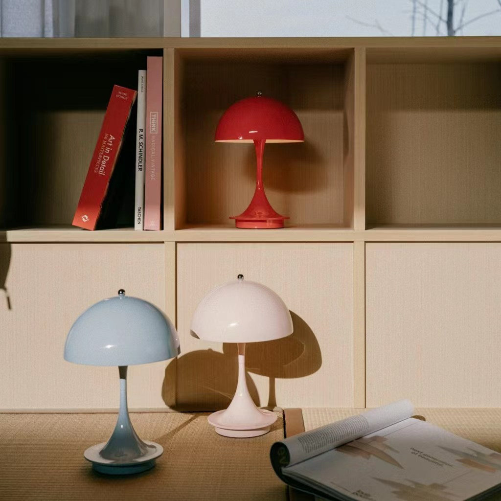 Navetti | Modern Mushroom Mimic LED Table Lamp, 2W, Touch Dimming 3000K-6000K NALANI