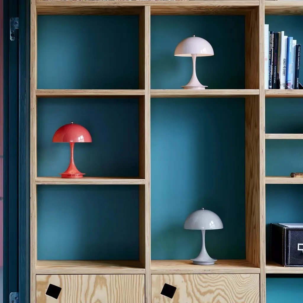 Navetti | Modern Mushroom Mimic LED Table Lamp, 2W, Touch Dimming 3000K-6000K NALANI