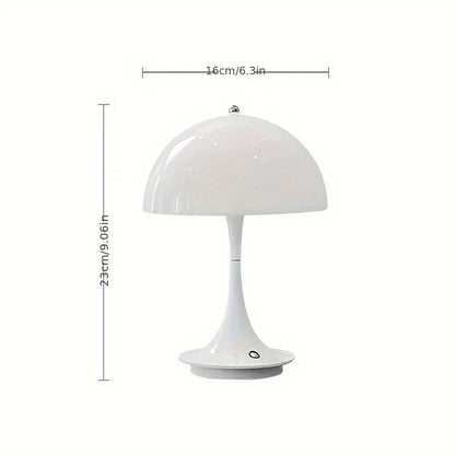 Navetti | Modern Mushroom Mimic LED Table Lamp, 2W, Touch Dimming 3000K-6000K NALANI