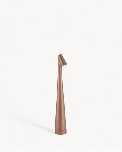 Navetti | Modern table lamp with touch control and 3 brightness levels Brown NALANI