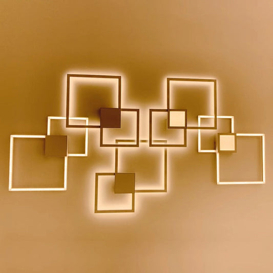 Orvani | Black-White Square Wall Decoration Lamp for Modern Home Design NALANI
