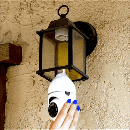 Smart Lightbulb Security Camera For Home Surveillance HD White 3 PCS NALANI