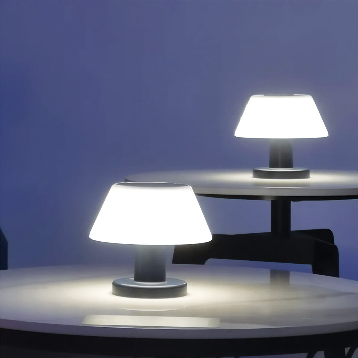 Solar table lamp LED solar-powered IP65 20 lumen 4 levels NALANI