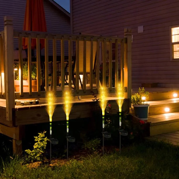 Solar Wicker Garden Lighting Outdoor Decorative NALANI