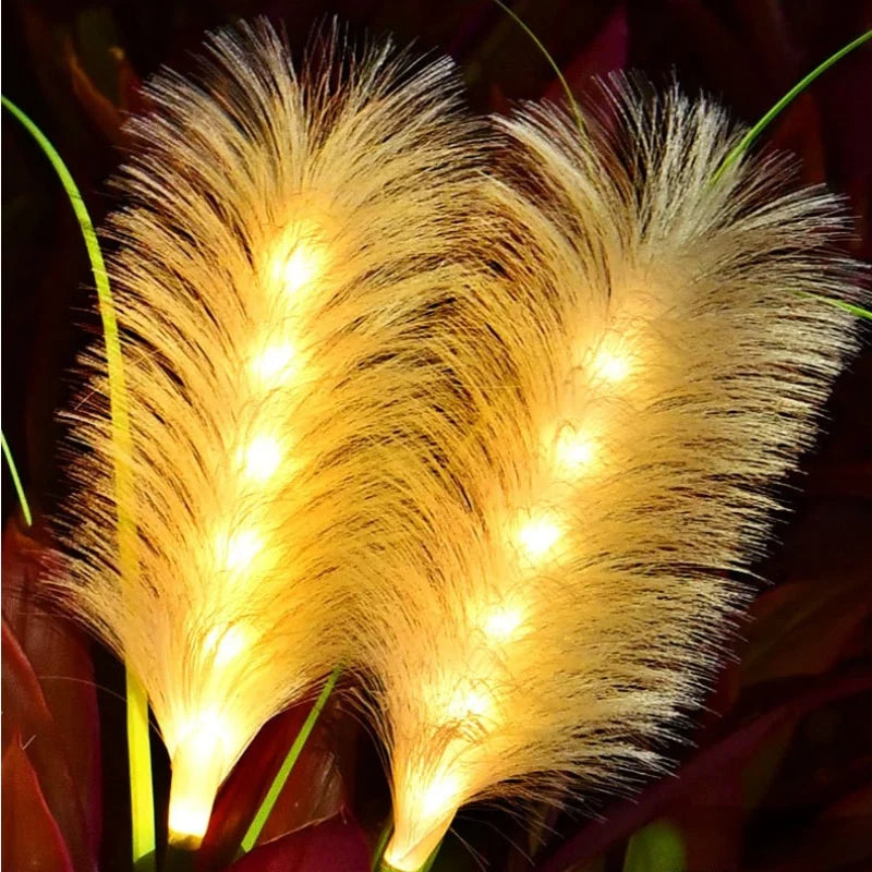 Solar Wicker Garden Lighting Outdoor Decorative NALANI
