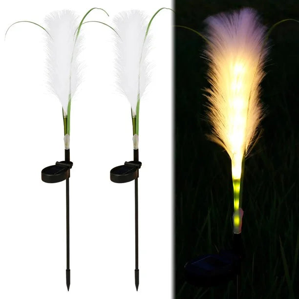 Solar Wicker Garden Lighting Outdoor Decorative NALANI