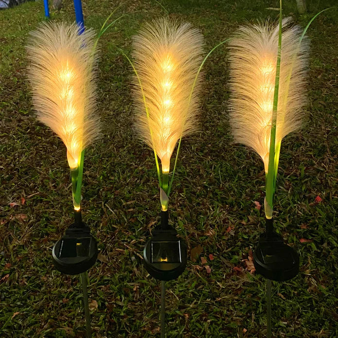 Solar Wicker Garden Lighting Outdoor Decorative NALANI