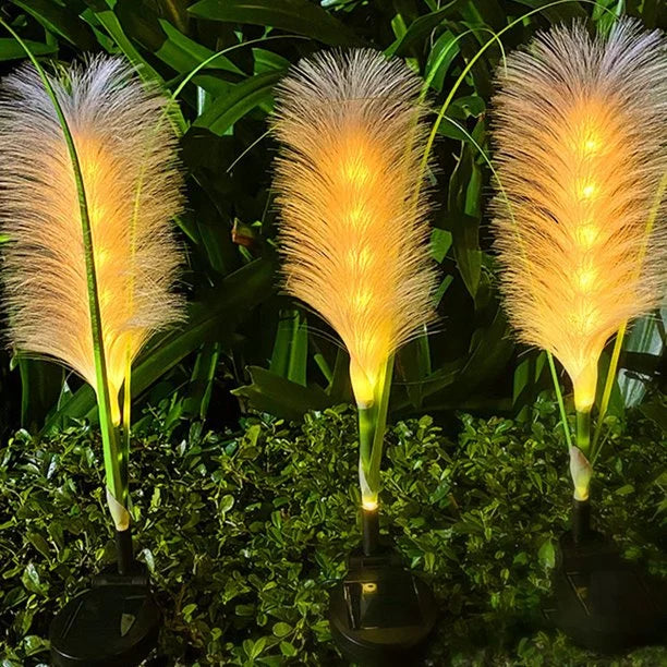 Solar Wicker Garden Lighting Outdoor Decorative NALANI