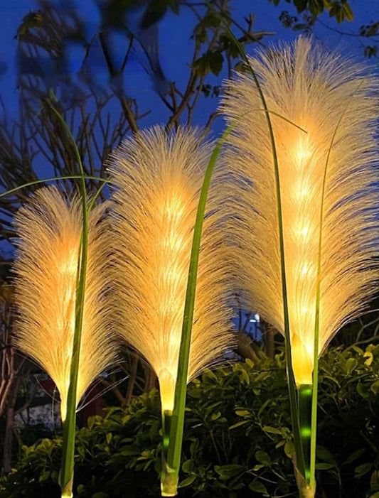 Solar Wicker Garden Lighting Outdoor Decorative NALANI