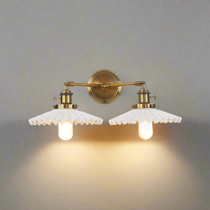 Navetti | Ceramic Lamp with Two Shades for Elegant Indoor Lighting NaLani