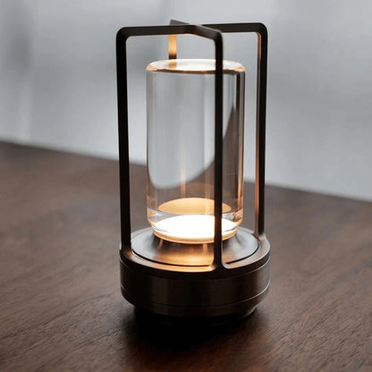 Navetti | Crystal Lantern - Wireless Crystal Lantern with 3 Light Modes NALANI