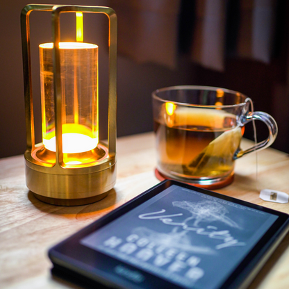 Navetti | Crystal Lantern - Wireless Crystal Lantern with 3 Light Modes NaLani