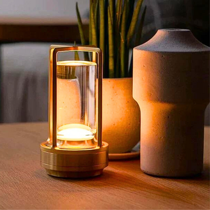 Navetti | Crystal Lantern - Wireless Crystal Lantern with 3 Light Modes NaLani